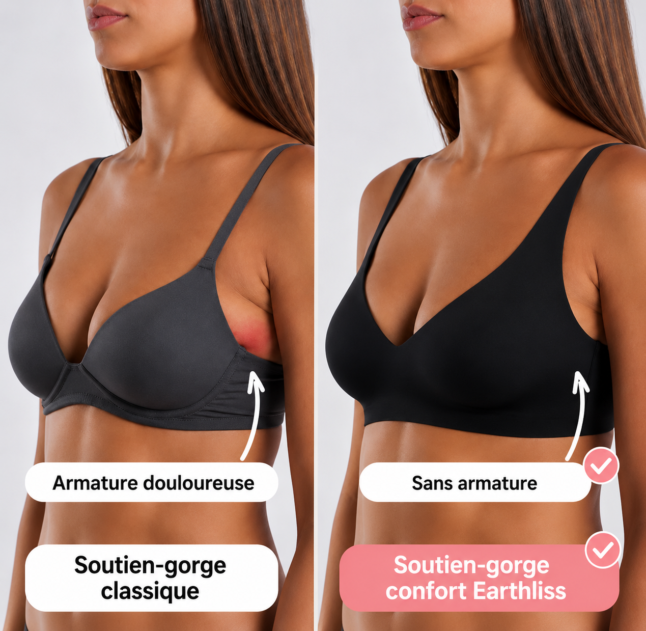 Soutien-gorge Earthliss Comfort sans coutures ni armatures