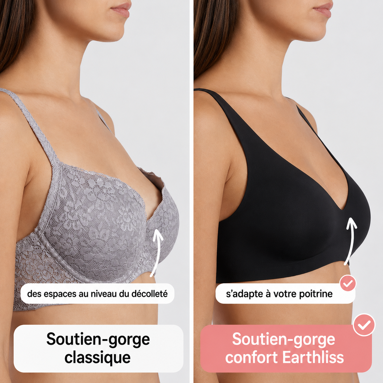 Soutien-gorge Earthliss Comfort sans coutures ni armatures
