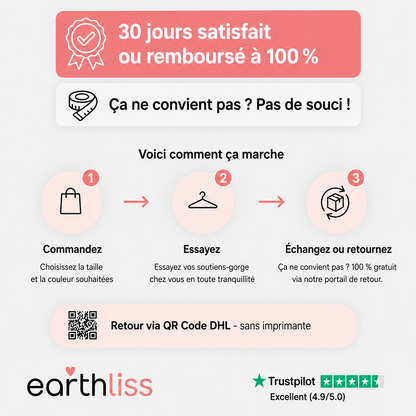Soutien-gorge Earthliss Comfort sans coutures ni armatures