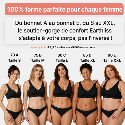 Soutien-gorge Earthliss Comfort sans coutures ni armatures